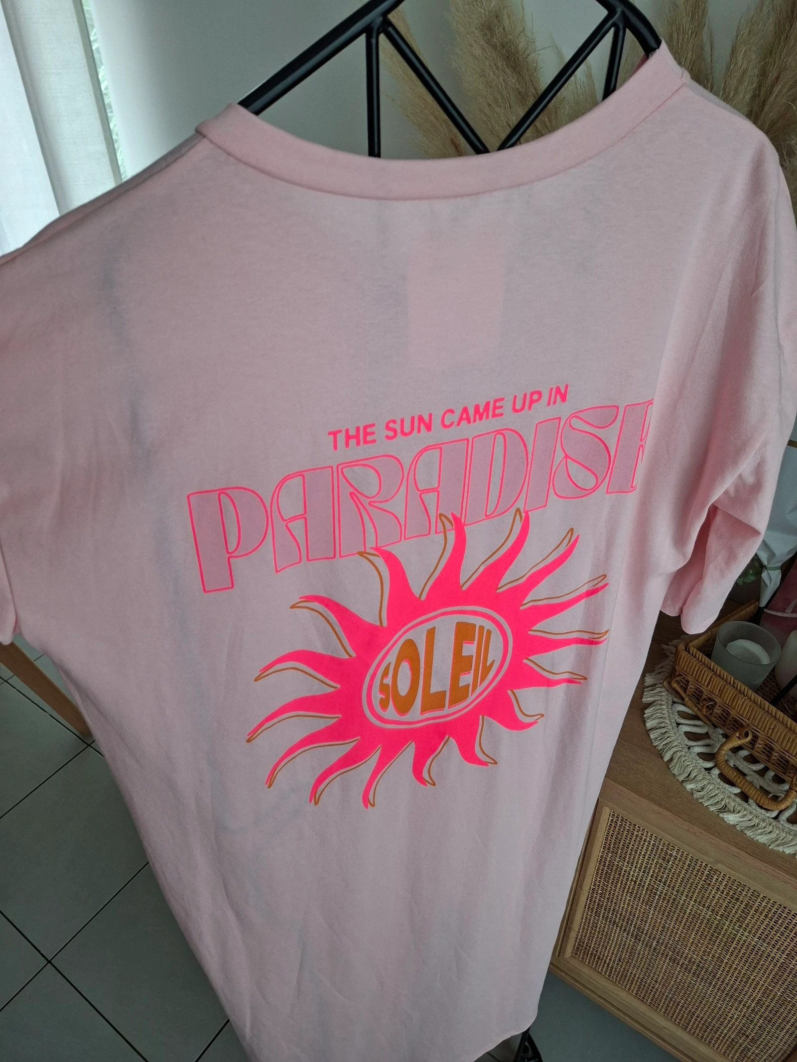 Robe tee shirt paradise 